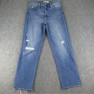 Women's HIDDEN Blue Distressed Jeans